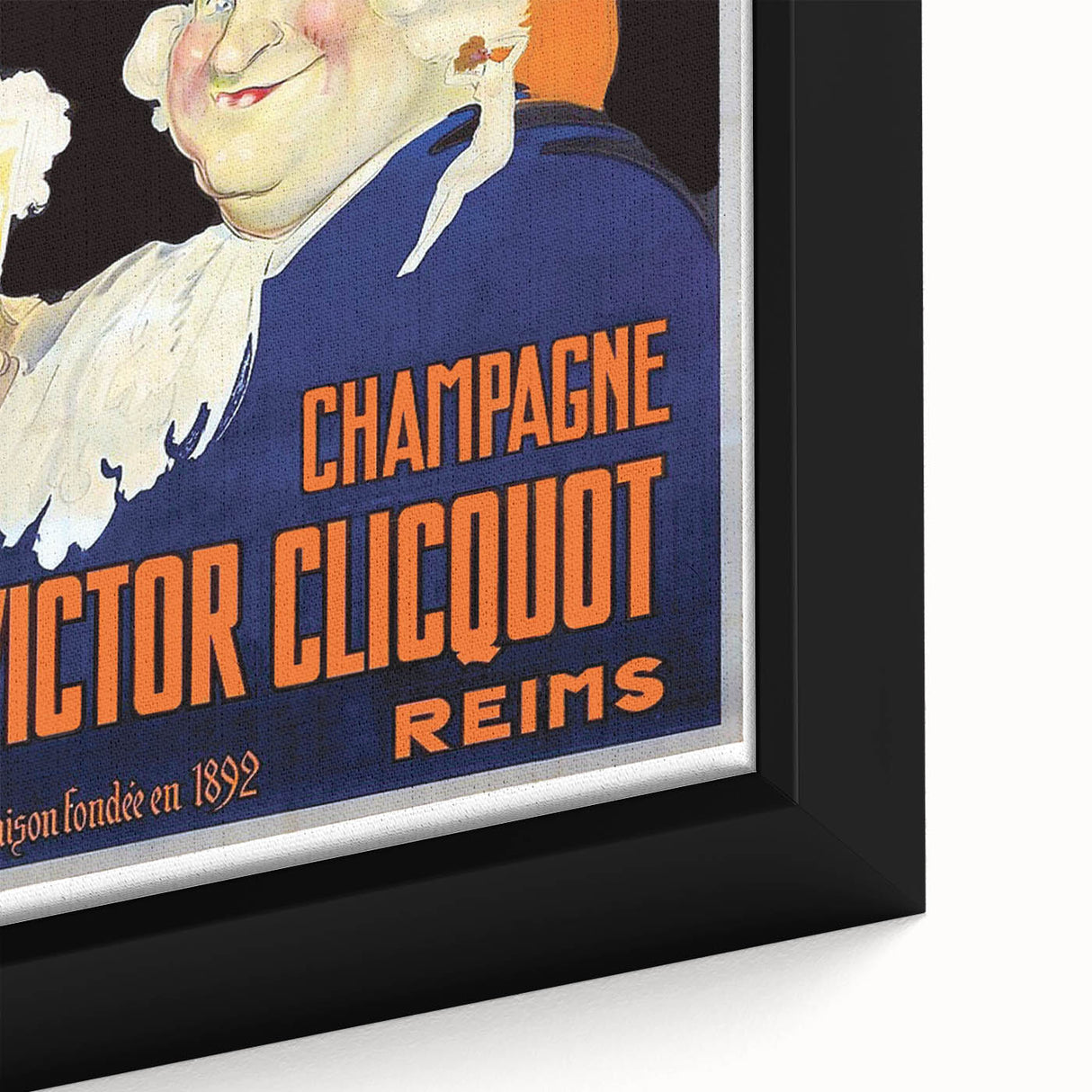 Vintage Advertising Poster - Victor Clicquot Champagne Art