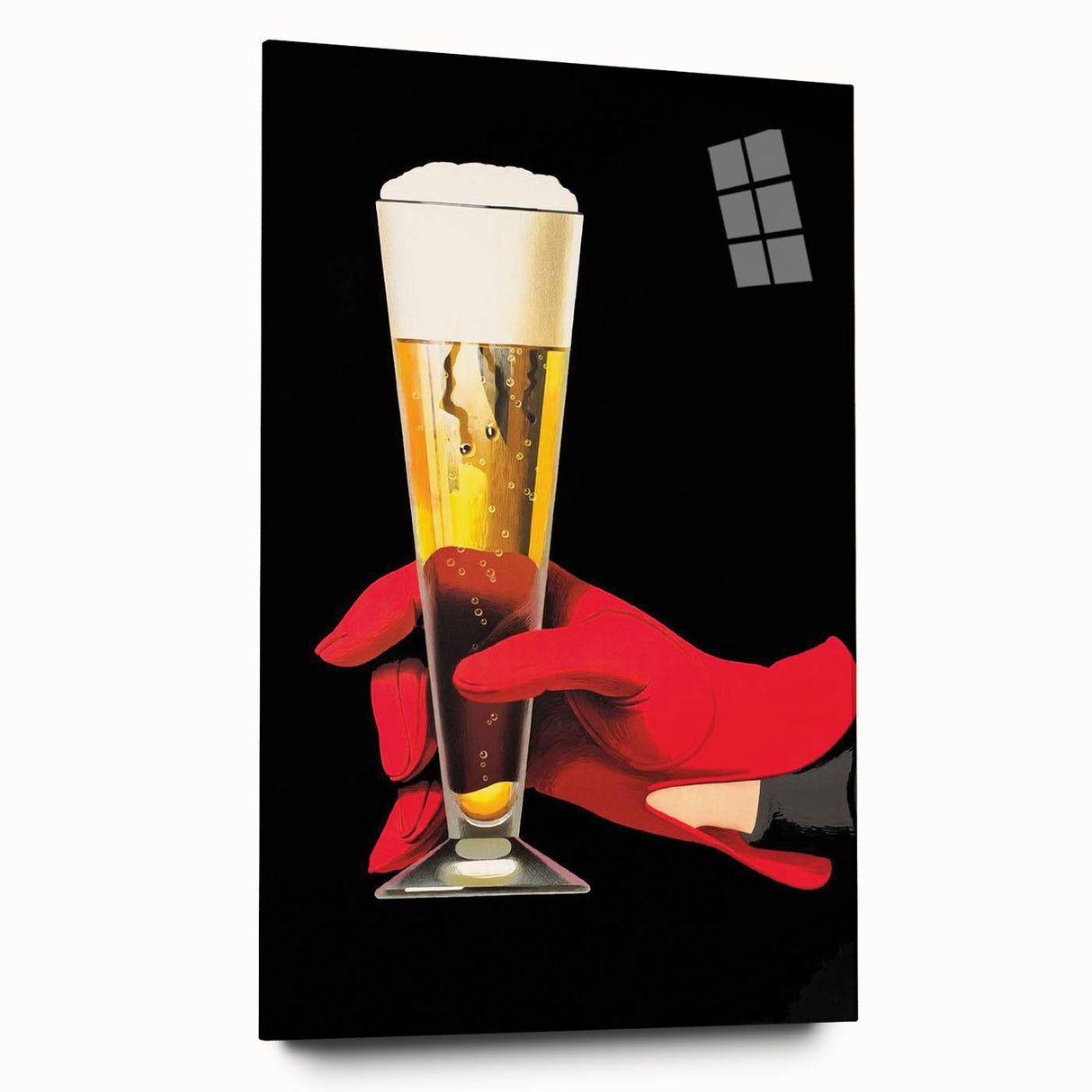 Vintage Advertising Poster - Elegant Beer Retro Wall Art