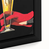 Vintage Advertising Poster - Elegant Beer Retro Wall Art