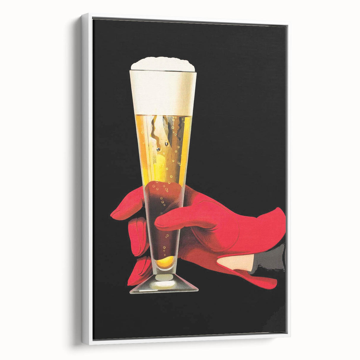 Vintage Advertising Poster - Elegant Beer Retro Wall Art