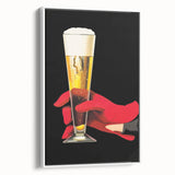 Vintage Advertising Poster - Elegant Beer Retro Wall Art