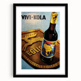 Vintage Advertising Poster - Vivi-Kola Retro Beverage Art