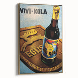 Vintage Advertising Poster - Vivi-Kola Retro Beverage Art
