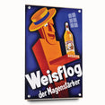 Vintage Advertising Poster - Weisflog Apéritif Retro Wall Art