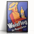 Vintage Advertising Poster - Weisflog Apéritif Retro Wall Art
