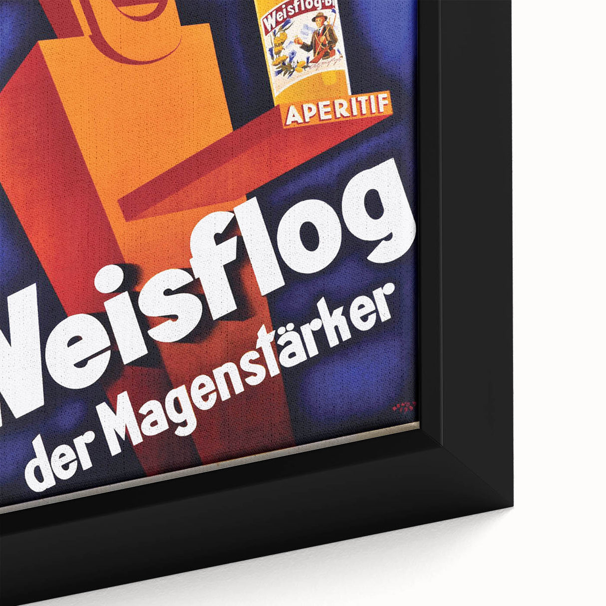 Vintage Advertising Poster - Weisflog Apéritif Retro Wall Art