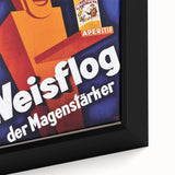 Vintage Advertising Poster - Weisflog Apéritif Retro Wall Art