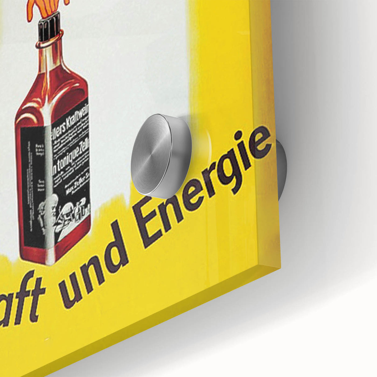 Vintage Advertising Poster - Zellers Kraftwein Retro Wall Art