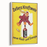 Vintage Advertising Poster - Zellers Kraftwein Retro Wall Art