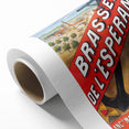 Vintage Brasserie de l’Espérance Poster - Retro Beer Advertising Art