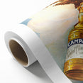 Vintage Advertising Poster - Campari Eagle Retro Wall Art