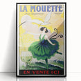 Vintage La Mouette Anis Advertising Poster - Retro French Wall Art