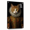 Vintage Animal Art: Aristocratic Cat – Retro Animal Illustration