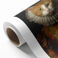Vintage Animal Art: Aristocratic Cat – Retro Animal Illustration