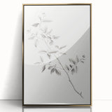 Vintage Botanical Art Prints - Black and White Branch Illustration