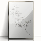Vintage Botanical Art Prints - Black and White Branch Illustration
