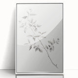 Vintage Botanical Art Prints - Black and White Branch Illustration