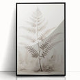 Vintage Botanical Art Prints – Fern Illustration in Black and White