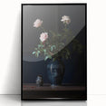 Vintage Botanical Art Prints – Elegant Rose Vase Illustration