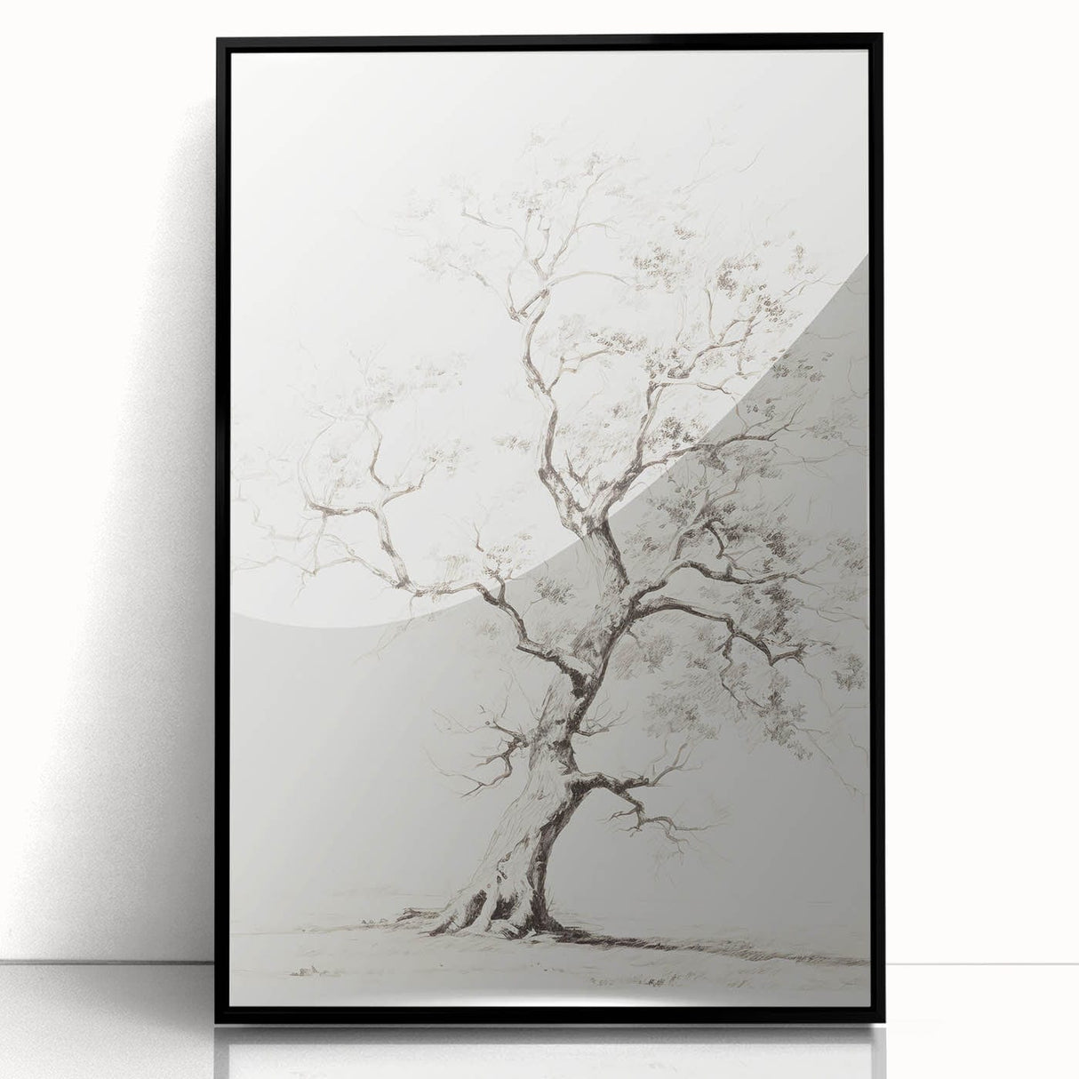 Vintage Botanical Art Prints – Pencil Tree Illustration