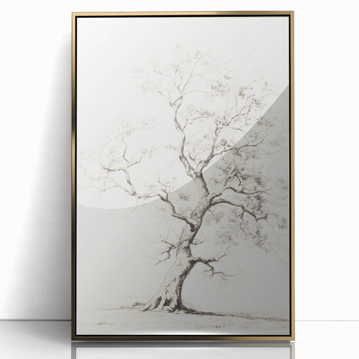 Vintage Botanical Art Prints – Pencil Tree Illustration