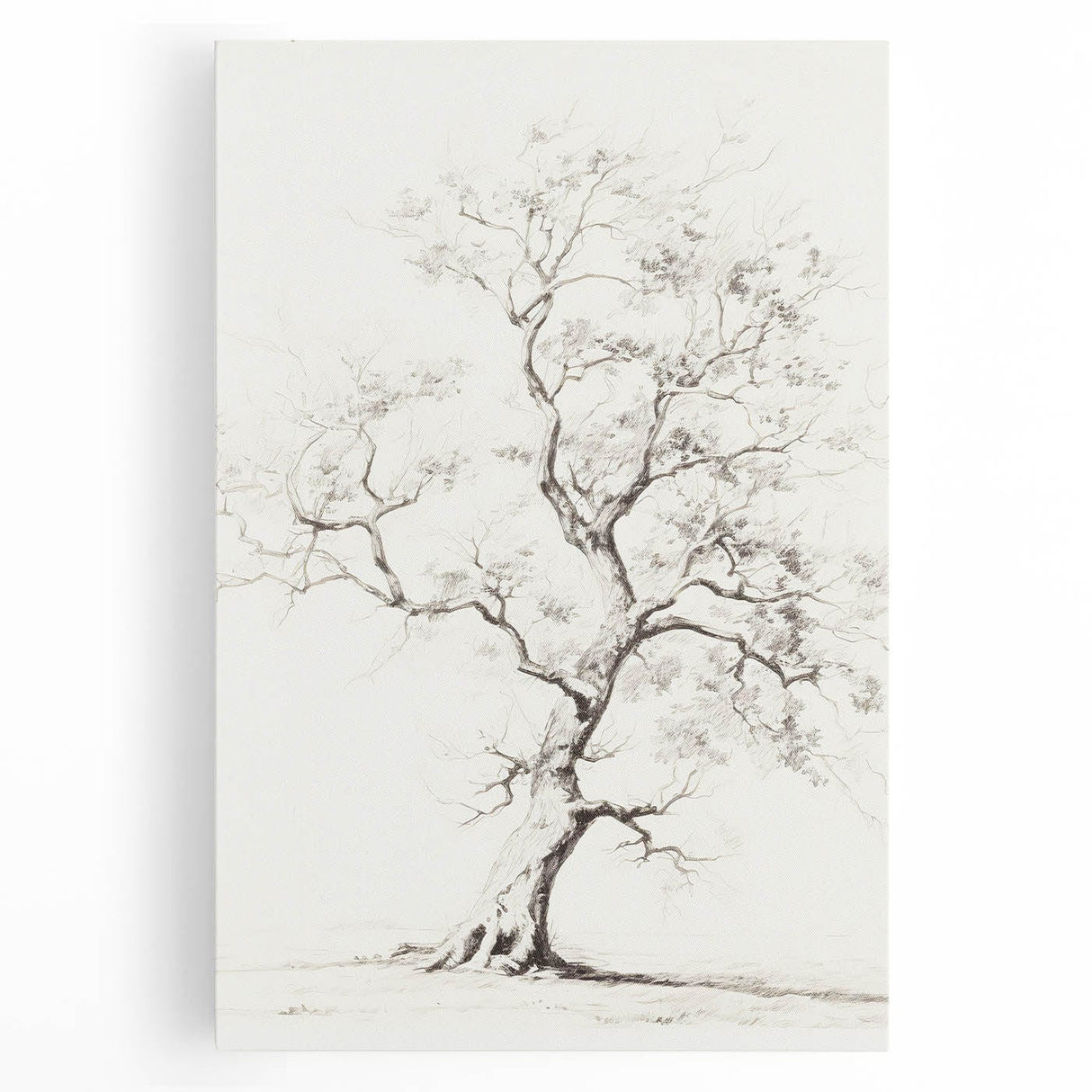 Vintage Botanical Art Prints – Pencil Tree Illustration