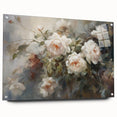 Vintage Botanical Art Prints – Soft Pink Roses Illustration