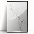 Vintage Botanical Art Prints – Delicate Branch Pencil Drawing