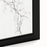 Vintage Botanical Art Prints – Delicate Branch Pencil Drawing