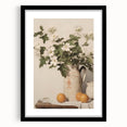Vintage Botanical Art Prints – White Flowers in Pitcher Illustration