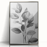 Vintage Botanical Art Prints: Monochrome Leaves