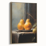 Vintage Botanical Art Prints: Pears in Still Life