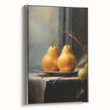 Vintage Botanical Art Prints: Pears in Still Life