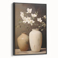 Vintage Botanical Art Prints: Magnolias in Vase