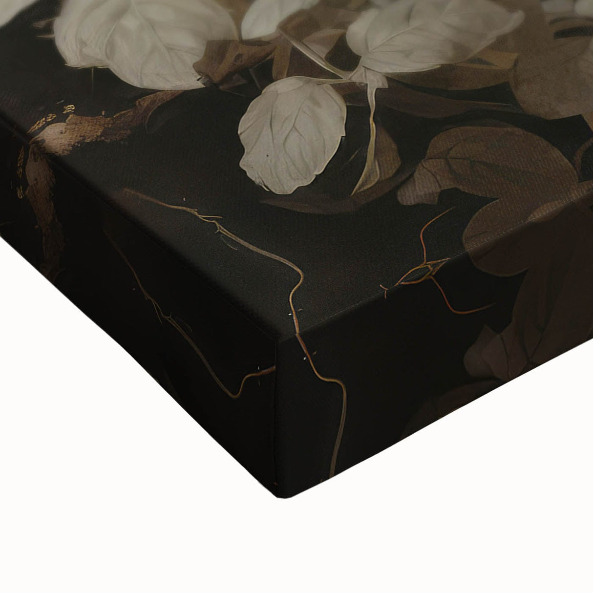 Vintage Botanical Art Prints: White Roses in Bloom