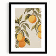 Vintage Botanical Art Print: Antique Lemon Tree Illustration