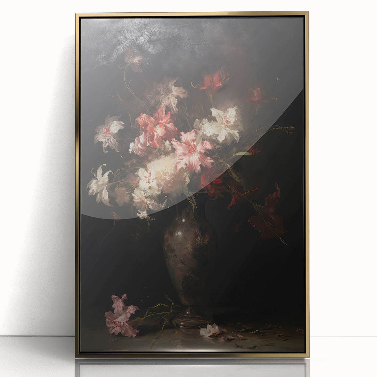 Antique Floral Illustration – Vintage Botanical Wall Art Print