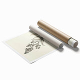 Vintage Botanical Art Prints – Detailed Flowering Plant Illustration