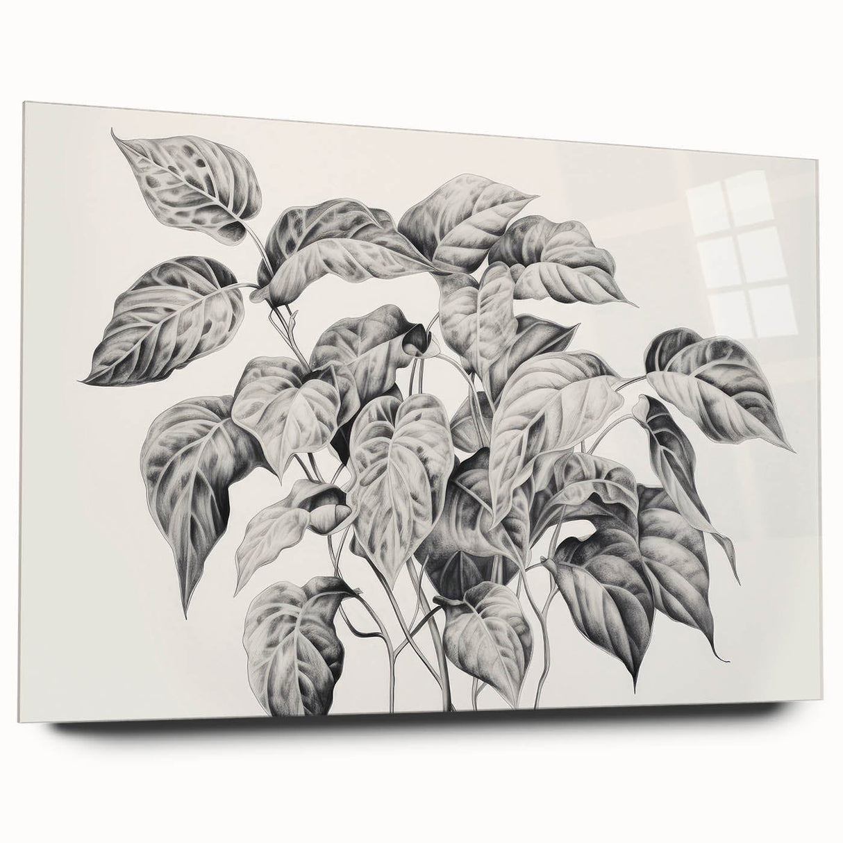 Vintage Botanical Art Prints - Black and White Plant Illustration