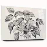 Vintage Botanical Art Prints - Black and White Plant Illustration
