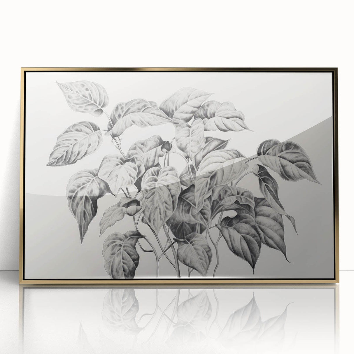 Vintage Botanical Art Prints - Black and White Plant Illustration