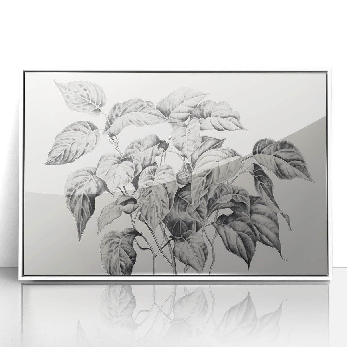 Vintage Botanical Art Prints - Black and White Plant Illustration