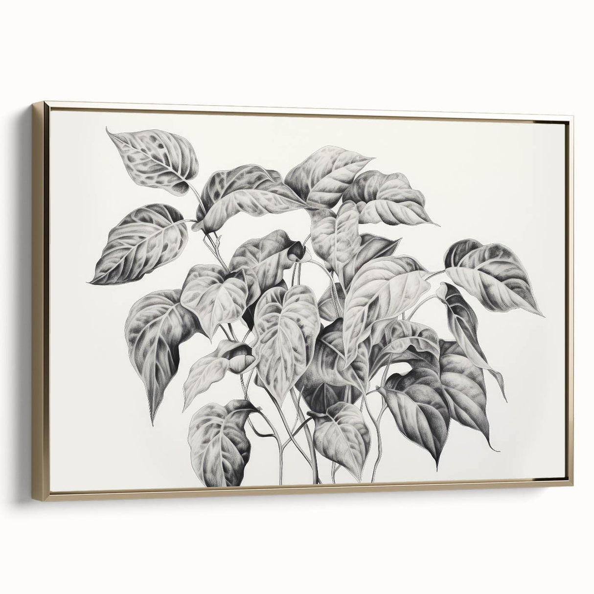 Vintage Botanical Art Prints - Black and White Plant Illustration