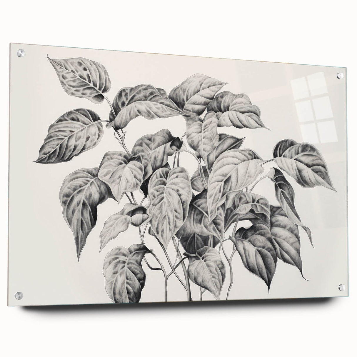Vintage Botanical Art Prints - Black and White Plant Illustration