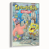 Vintage Comics Wall Art – SpongeBob Retro Cartoon Poster