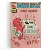 Vintage Comics Wall Art – Hot Stuff Devil Kids Retro Poster