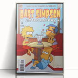 Vintage Comics Wall Art – Bart Simpson Retro Cartoon Poster