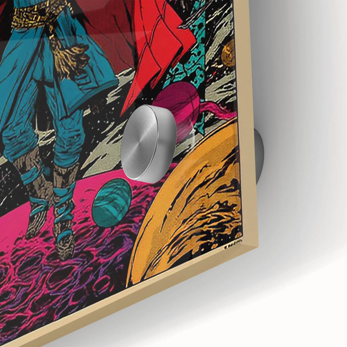 Vintage Comics Wall Art – Doctor Strange Retro Superhero Poster