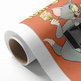 Vintage Comics Wall Art – Tom and Jerry Retro Cartoon Poster