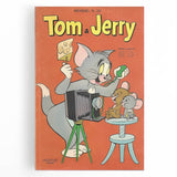 Vintage Comics Wall Art – Tom and Jerry Retro Cartoon Poster